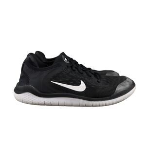 Nike Shoes Big Kids 6.5 Athletic Trainers Free Run Sneakers Black Lace Up Casual